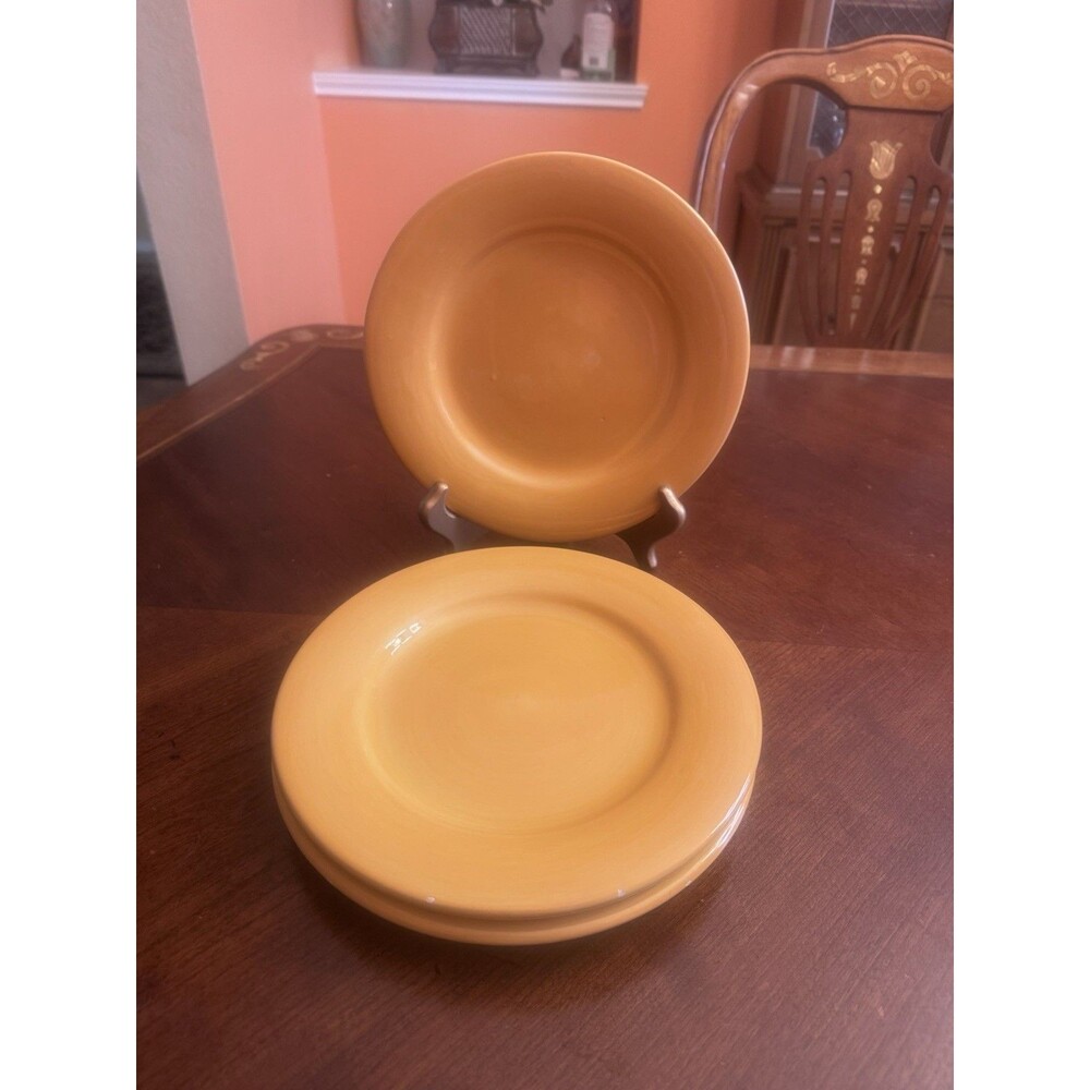 Dinner Plate Ciao Yellow by Artimino A SET OF 4